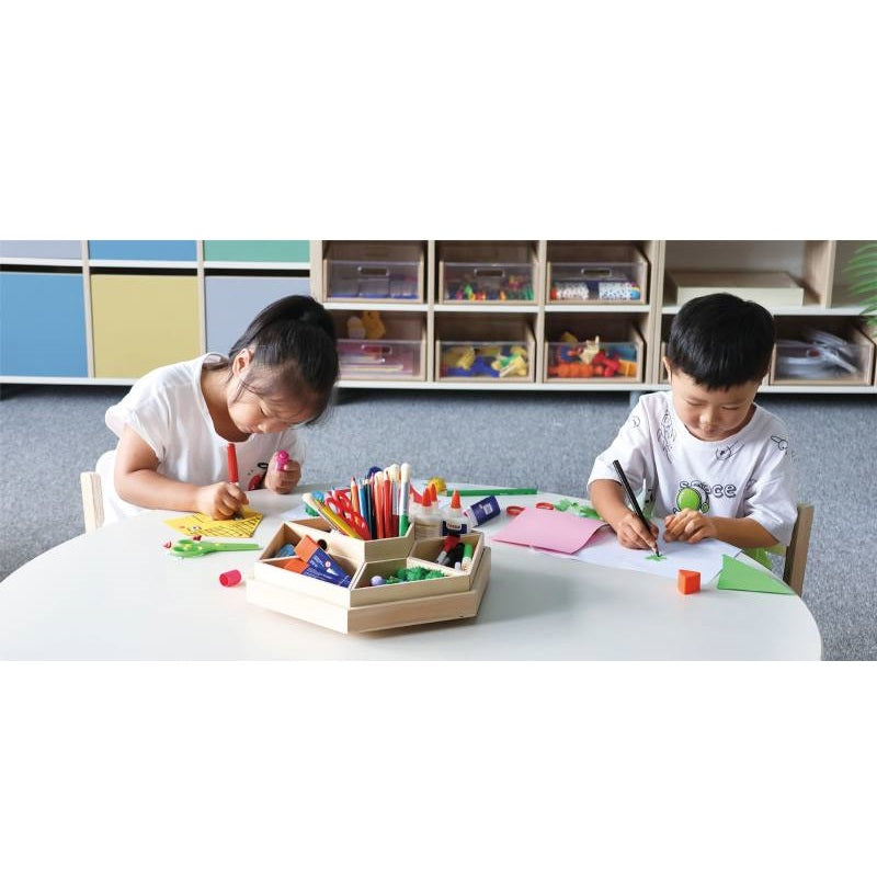 Beleduc Art Organiser, hexagonal 藝術收納盒,六邊形