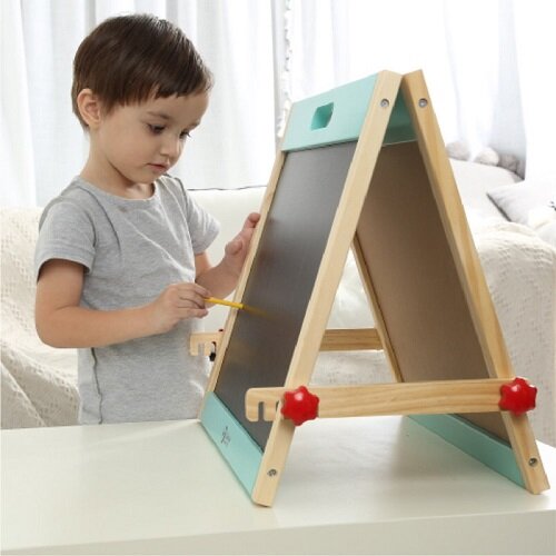 Classic World Tabletop Easel (26 pcs Magnetic Alphabets attached) 多功能雙面字母畫板 附26磁石字母