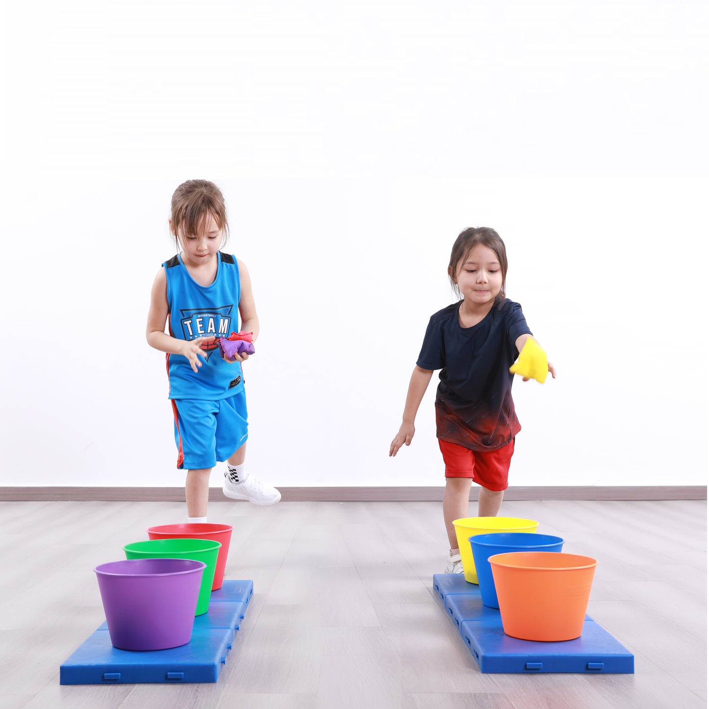 Rainbow Throwing Barrels Set of 6 彩虹投擲桶套裝