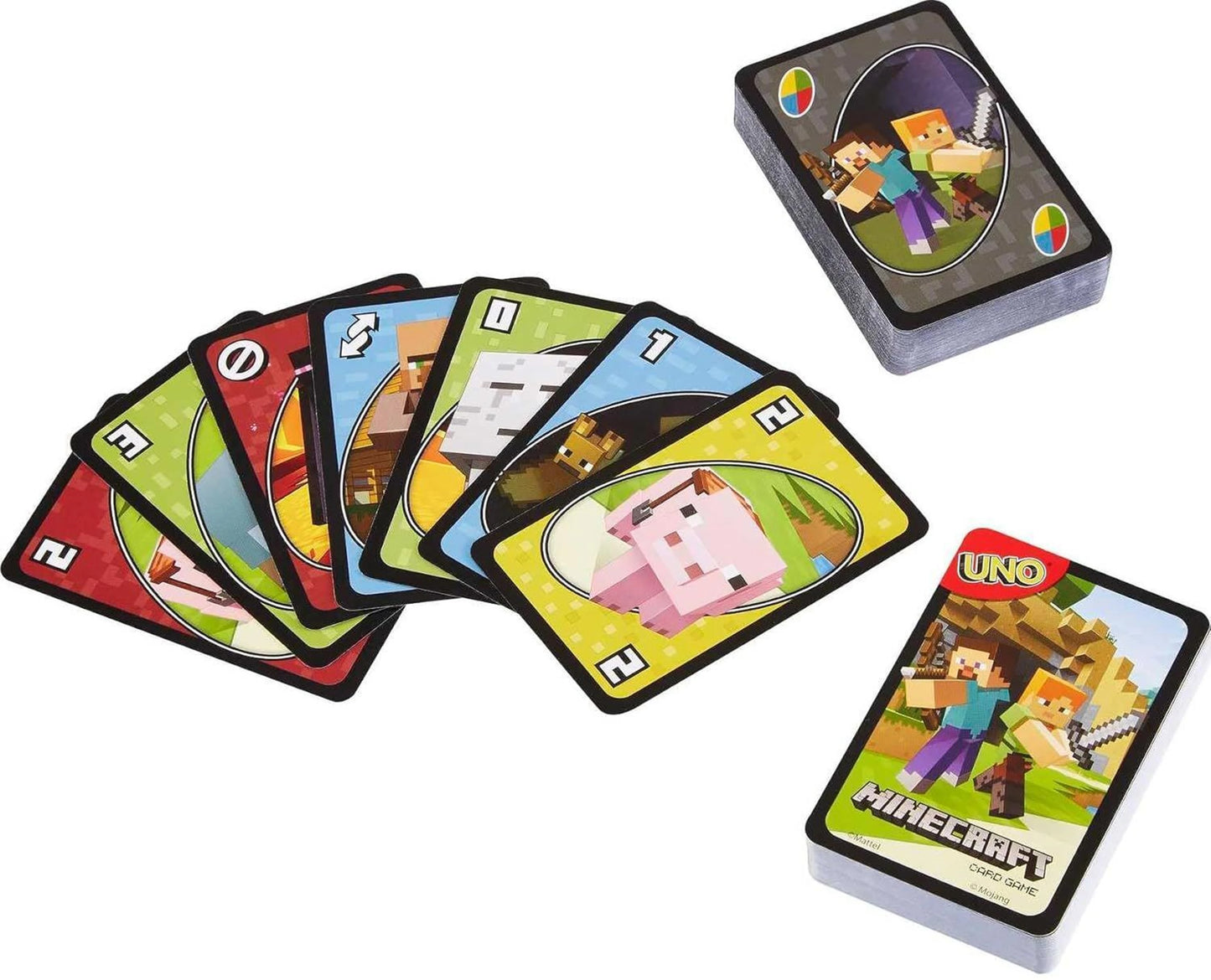 UNO Minecraft Card Game UNO 我的世界卡牌遊戲