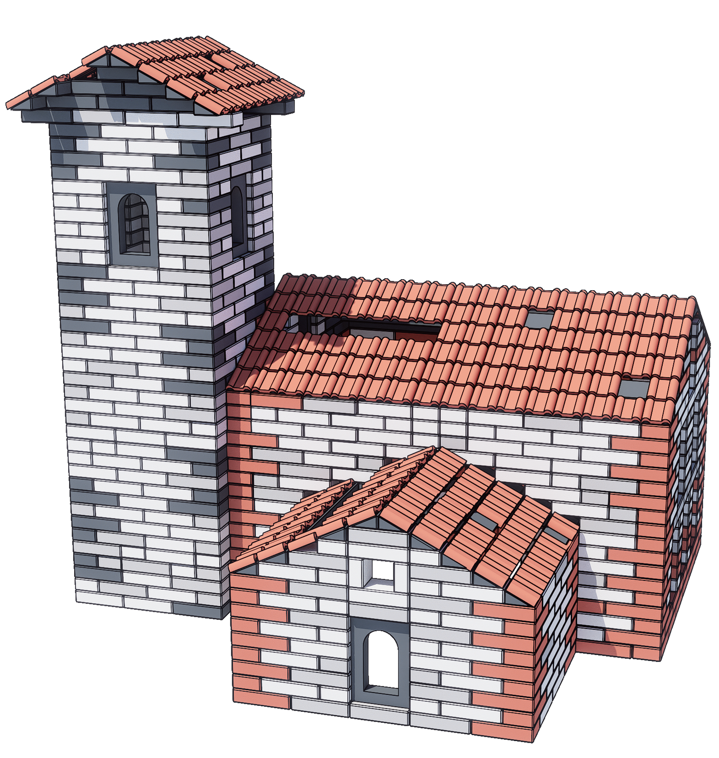 Classic World Soft Bricks Building Set 軟磚建構系列