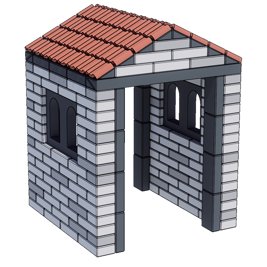 Classic World Soft Bricks Building Set 軟磚建構系列