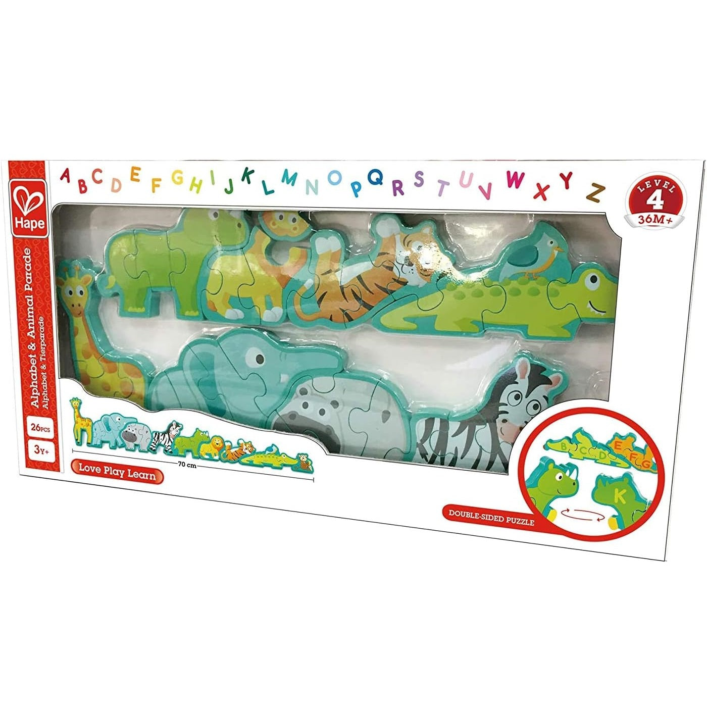 Hape Alphabet & Animal Parade