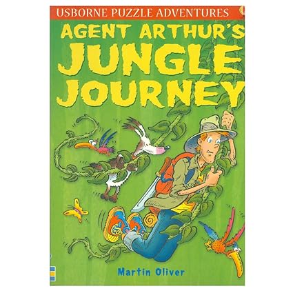 Usborne Puzzle Adventures Agent Arthur's Jungle Journey