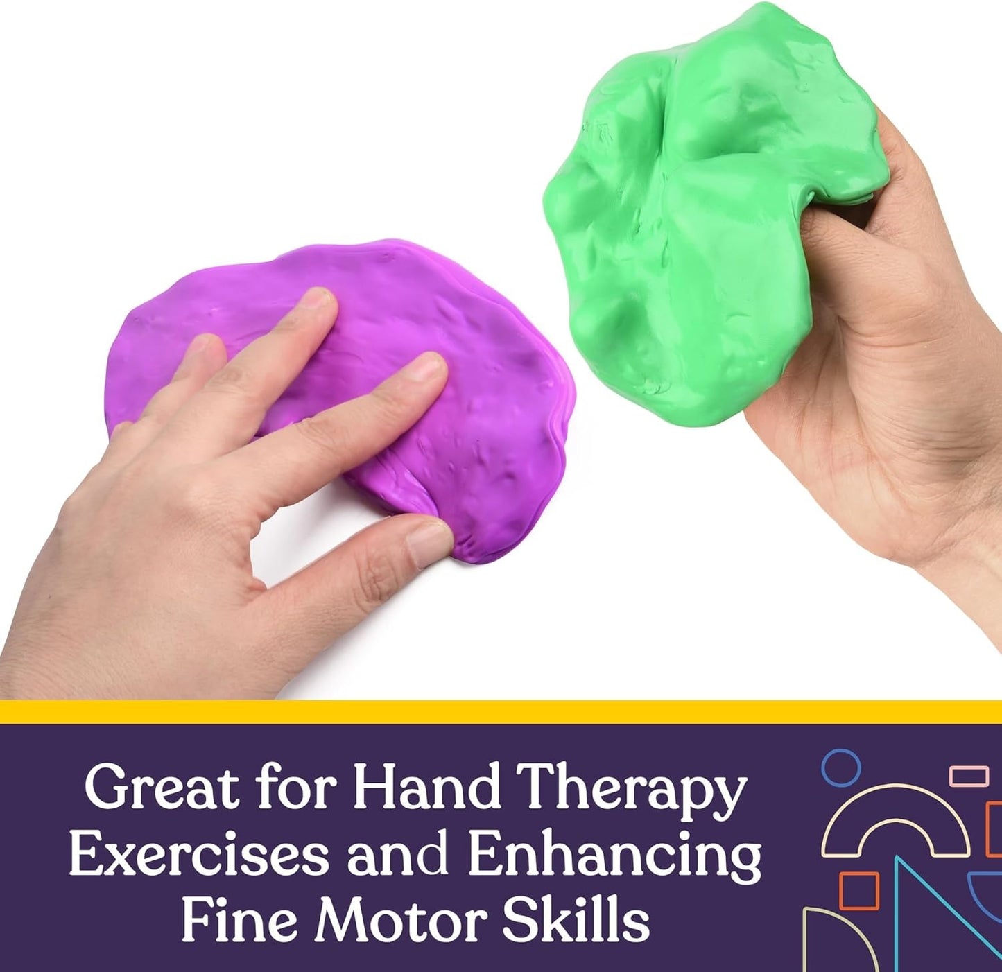 Hand Therapy Putty, set of 4 練力膠4個套裝