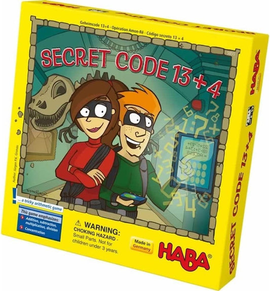 HABA Secret code 13+4 加減乘除遊戲