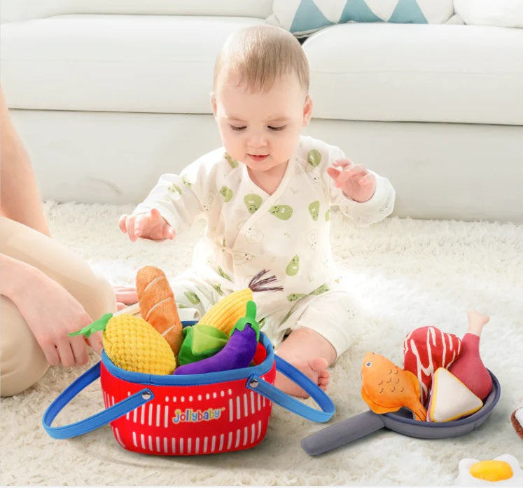 My Veggie & Fruit Basket Soft Toy 我的蔬菜和水果籃