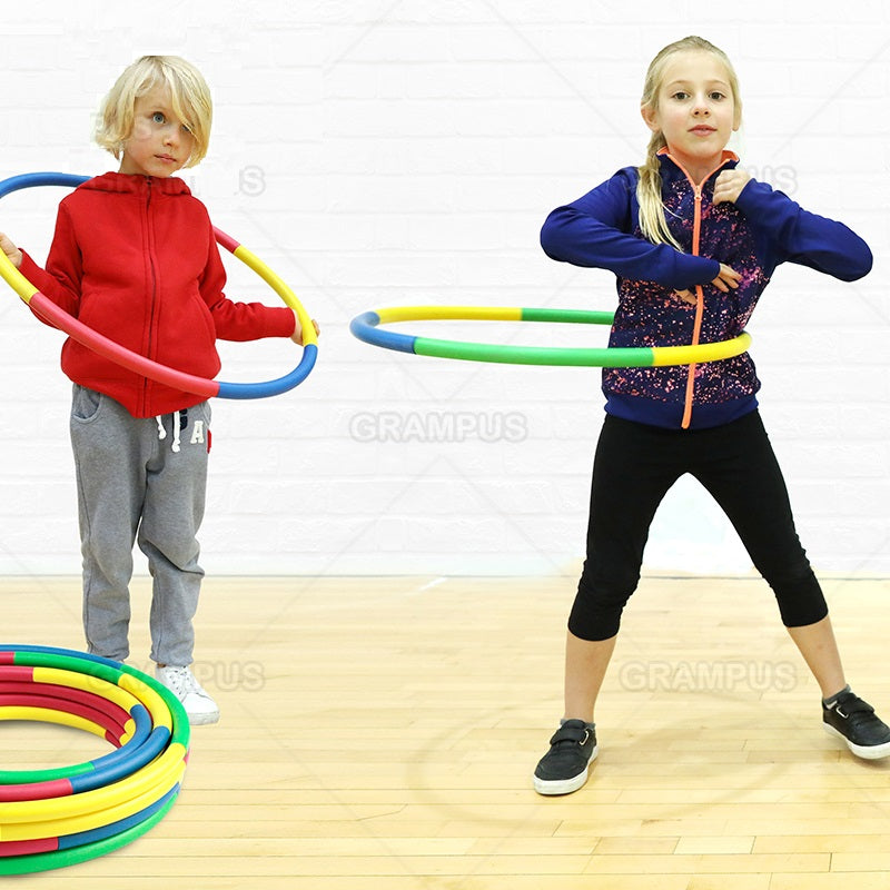 Foam Padded Weighted Hula Hoop Set of 12個 海綿呼啦圈套裝