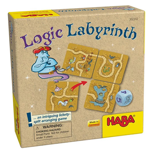 HABA Logic Labyrinth 邏輯尋寶拼圖遊戲