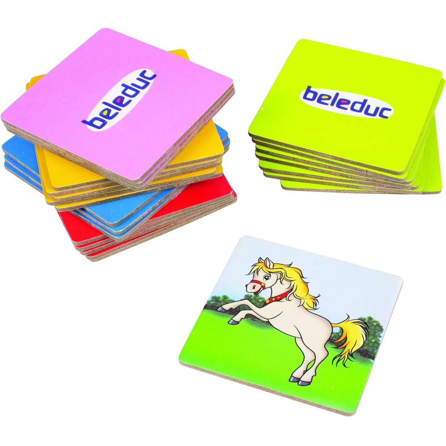Beleduc 22850 Kabayo Matching & Memory Games 馴馬師 配對及記憶遊戲