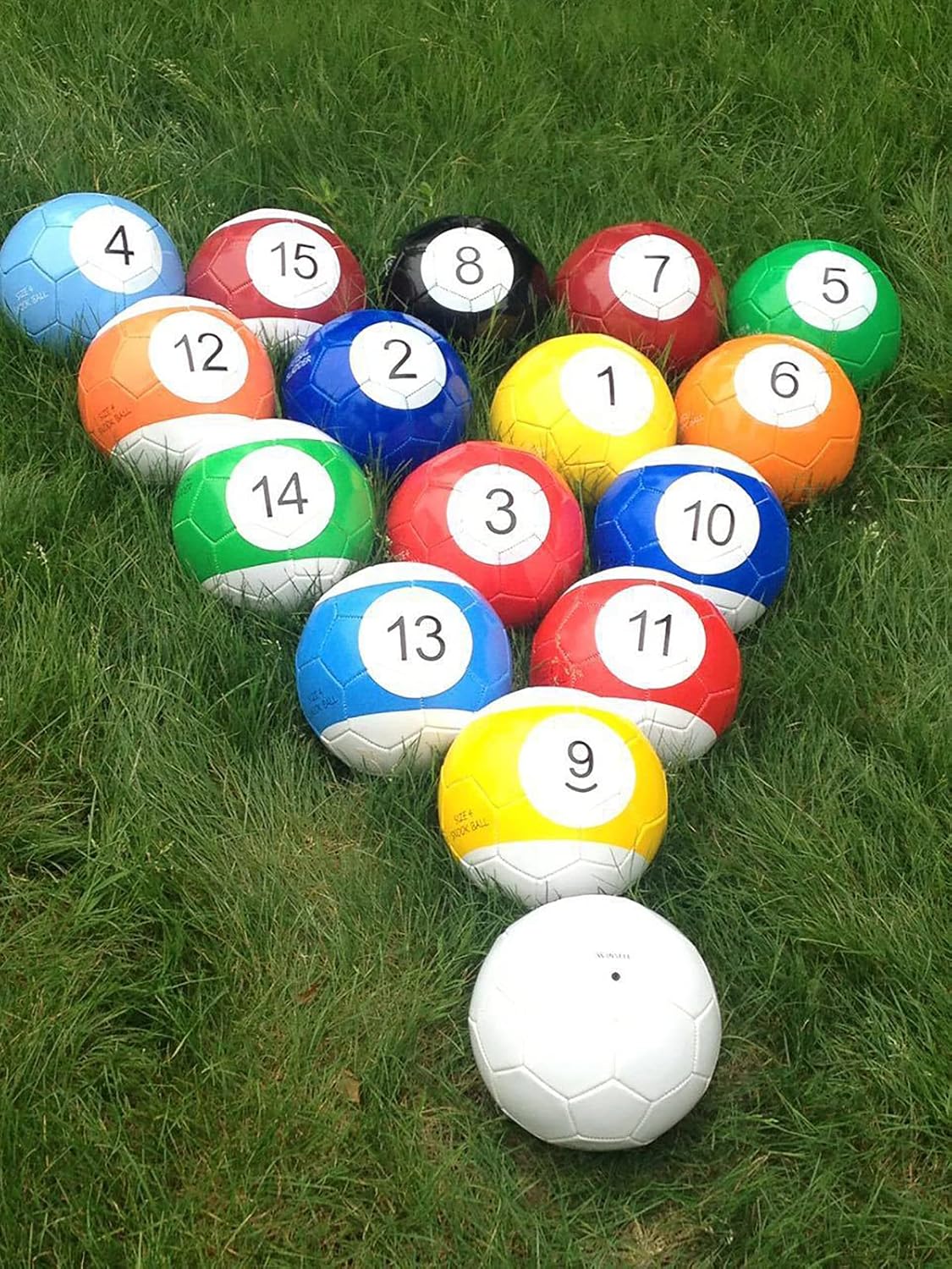 Billiards Soccer Balls Set of 16個套 數字足球
