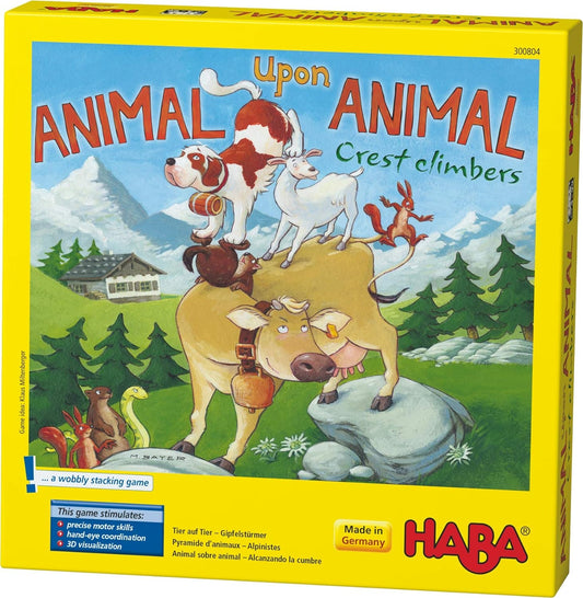 HABA Animal Upon Animal Crest Climbers Game 搖擺堆疊遊戲