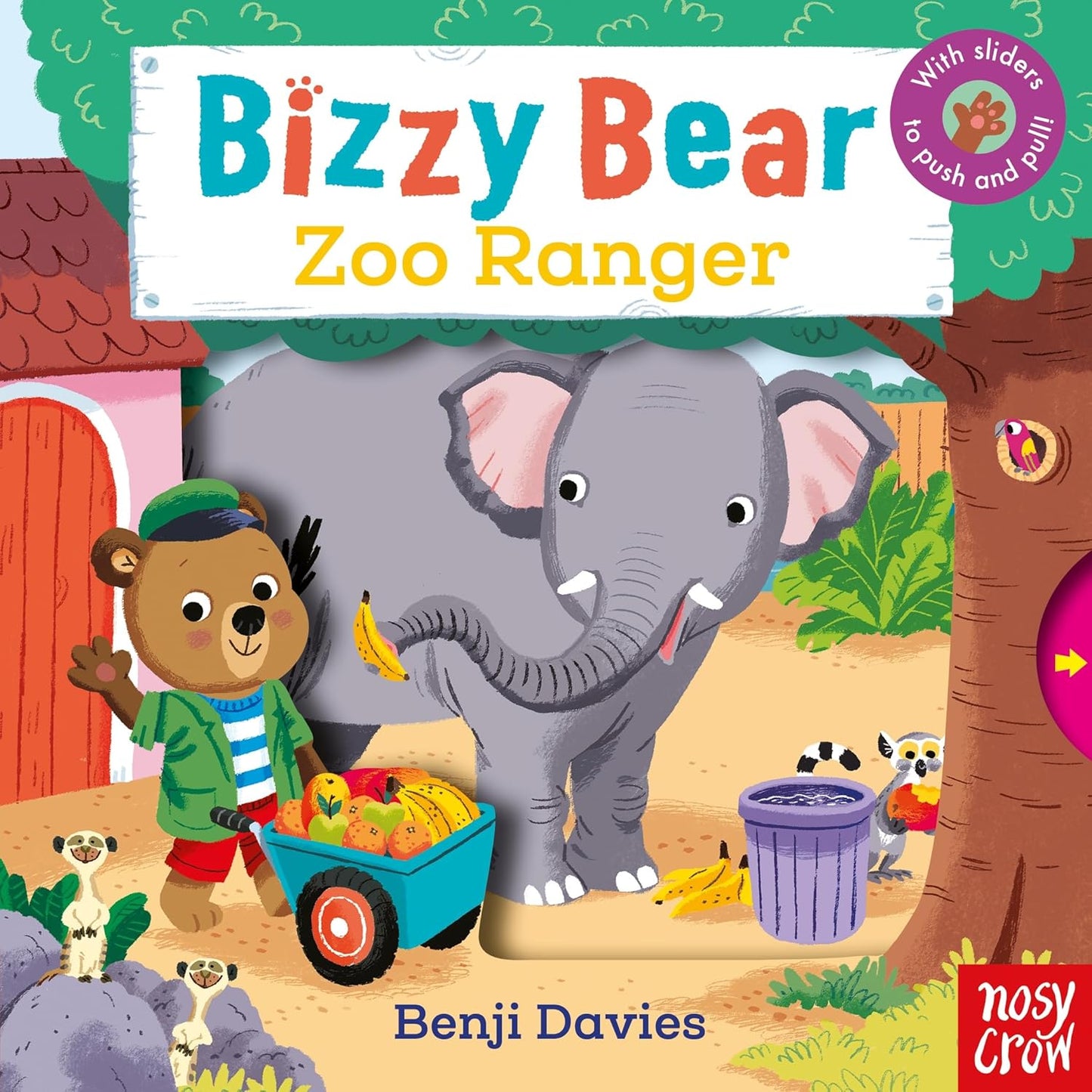 Bizzy Bear - Zoo Ranger (Board Book with QR code Audio) 忙碌的熊-動物園管理員(附二維碼音響的紙板書)