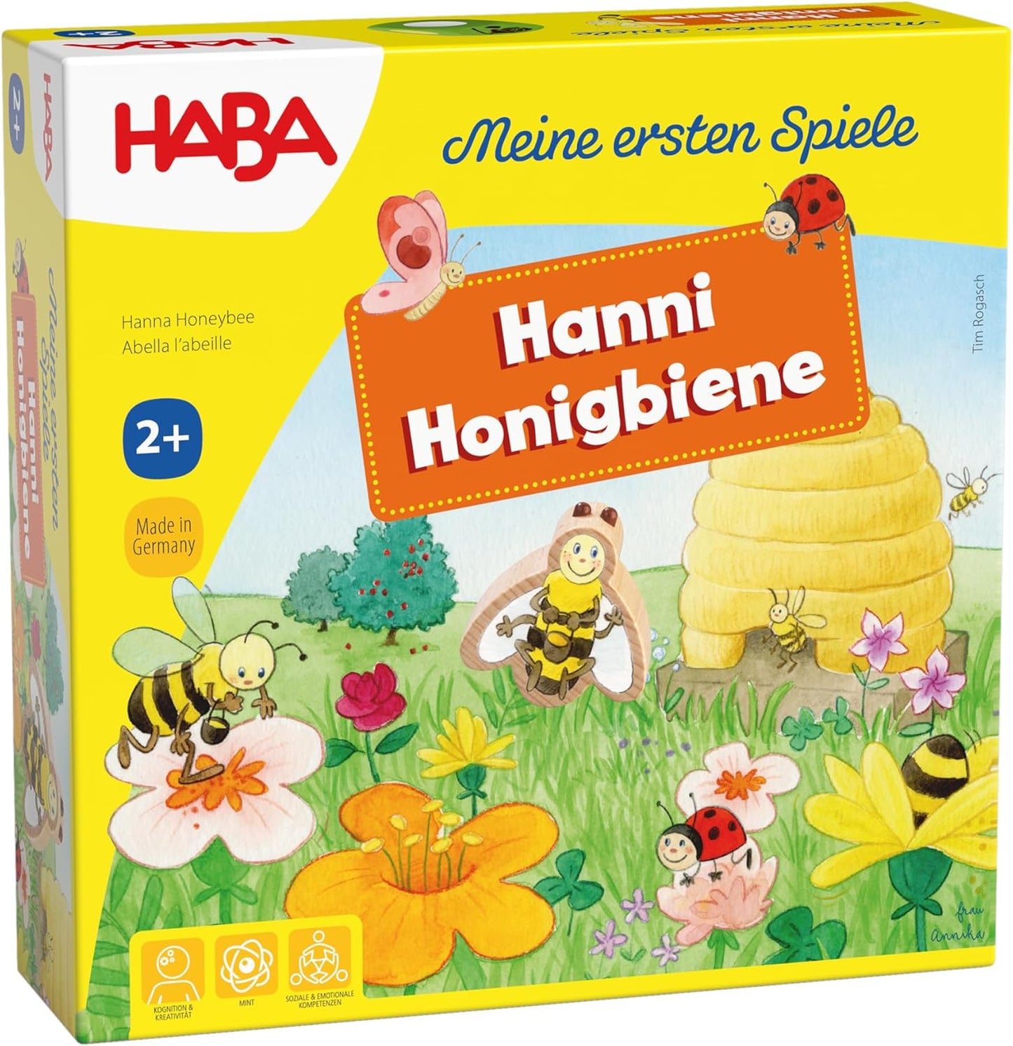 Haba Hanni Honigbee, Cooperative Colour Dice Game 忙碌的蜜蜂 合作顏色配對遊戲