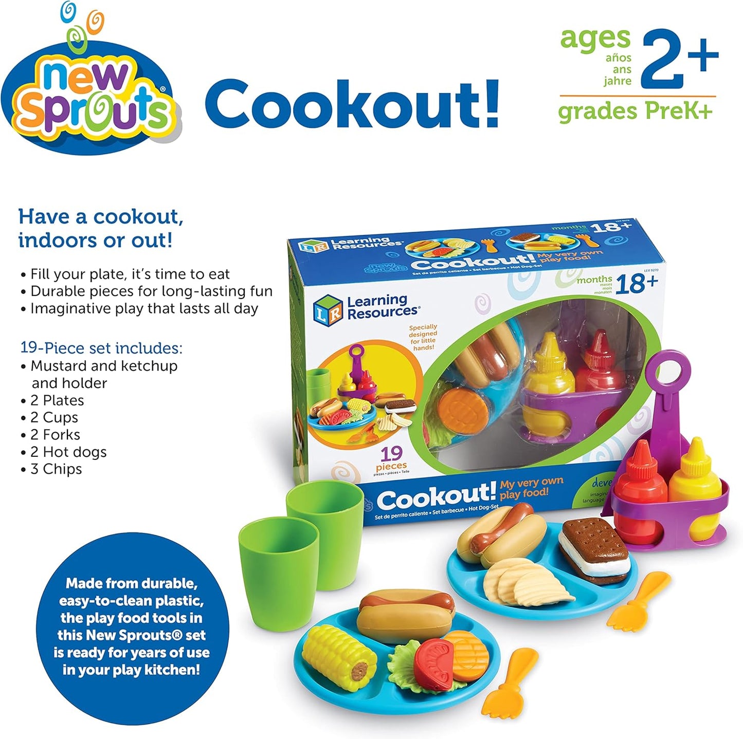 Learning Resources New Sprouts Cookout!