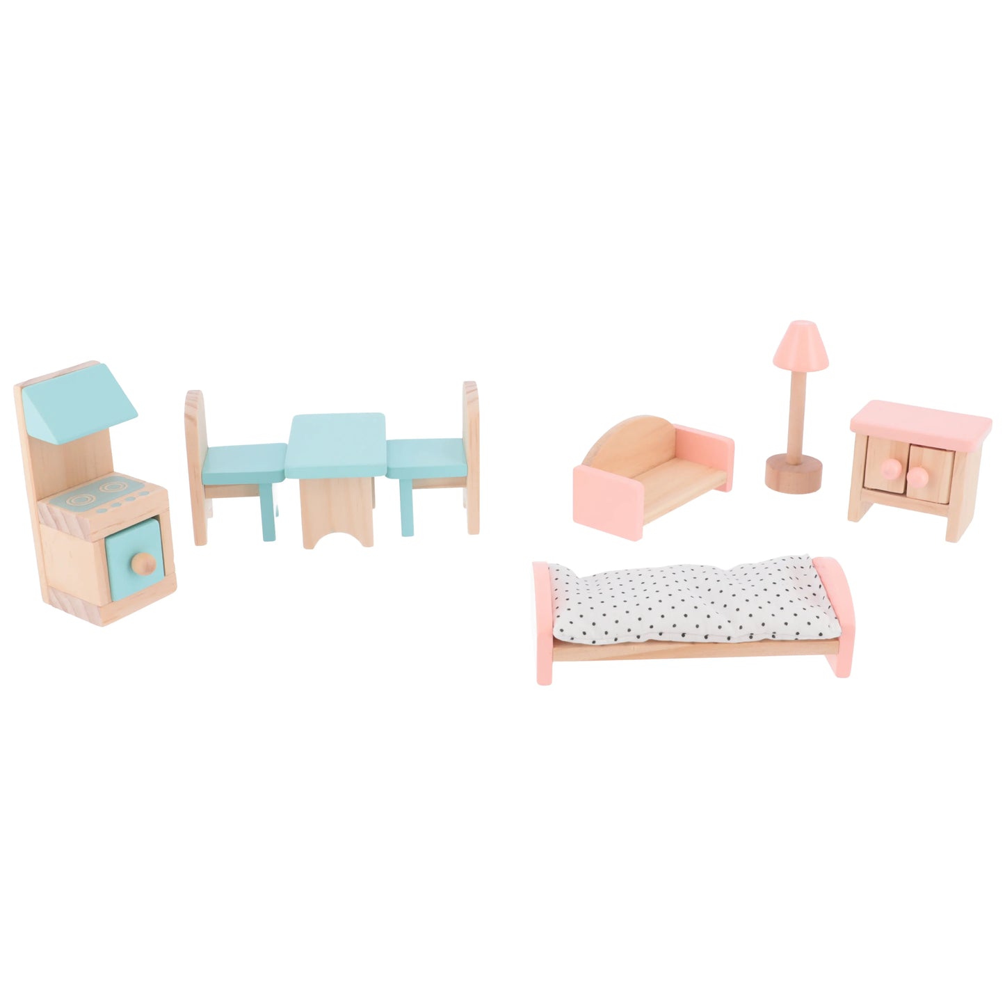 Eurekakids Doll House with Furnitures  娃娃屋連家具