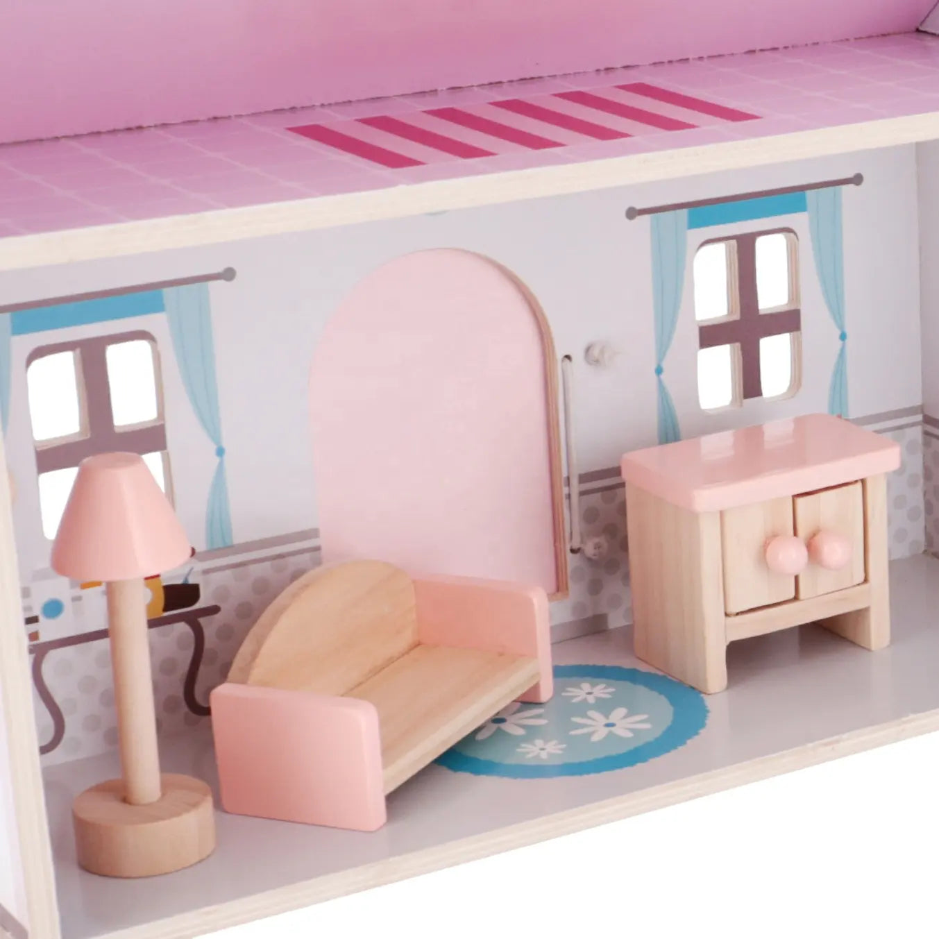 Eurekakids Doll House with Furnitures  娃娃屋連家具