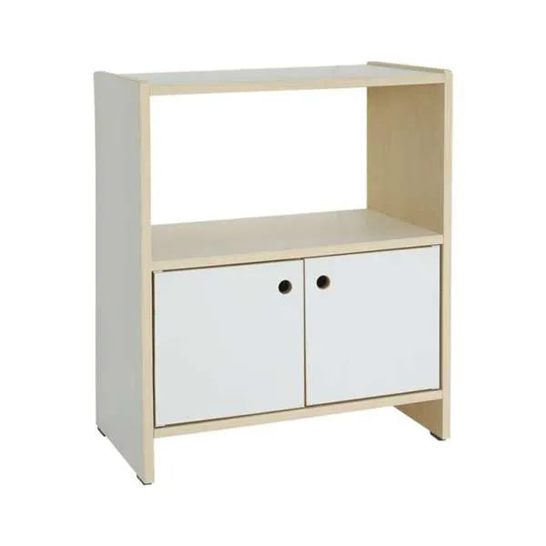 Kids-F Two layer cabinet small – with doors 雙層單列收納櫃