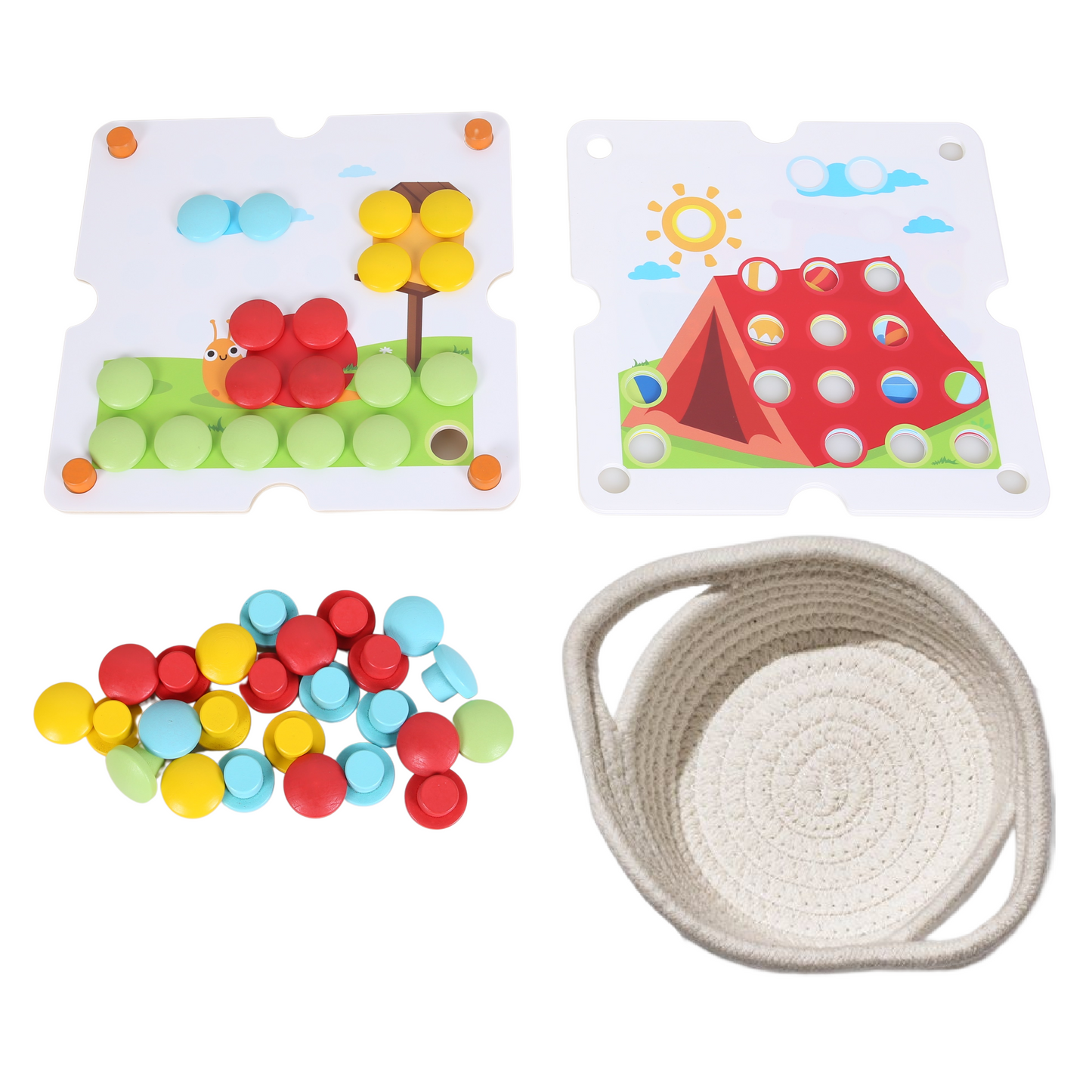 EDUcare Pixel Pegboard Art 插珠圖元畫