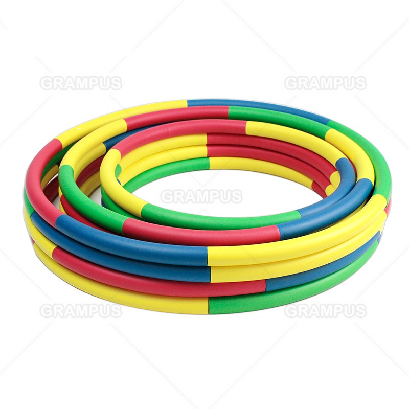 Foam Padded Weighted Hula Hoop Set of 12個 海綿呼啦圈套裝