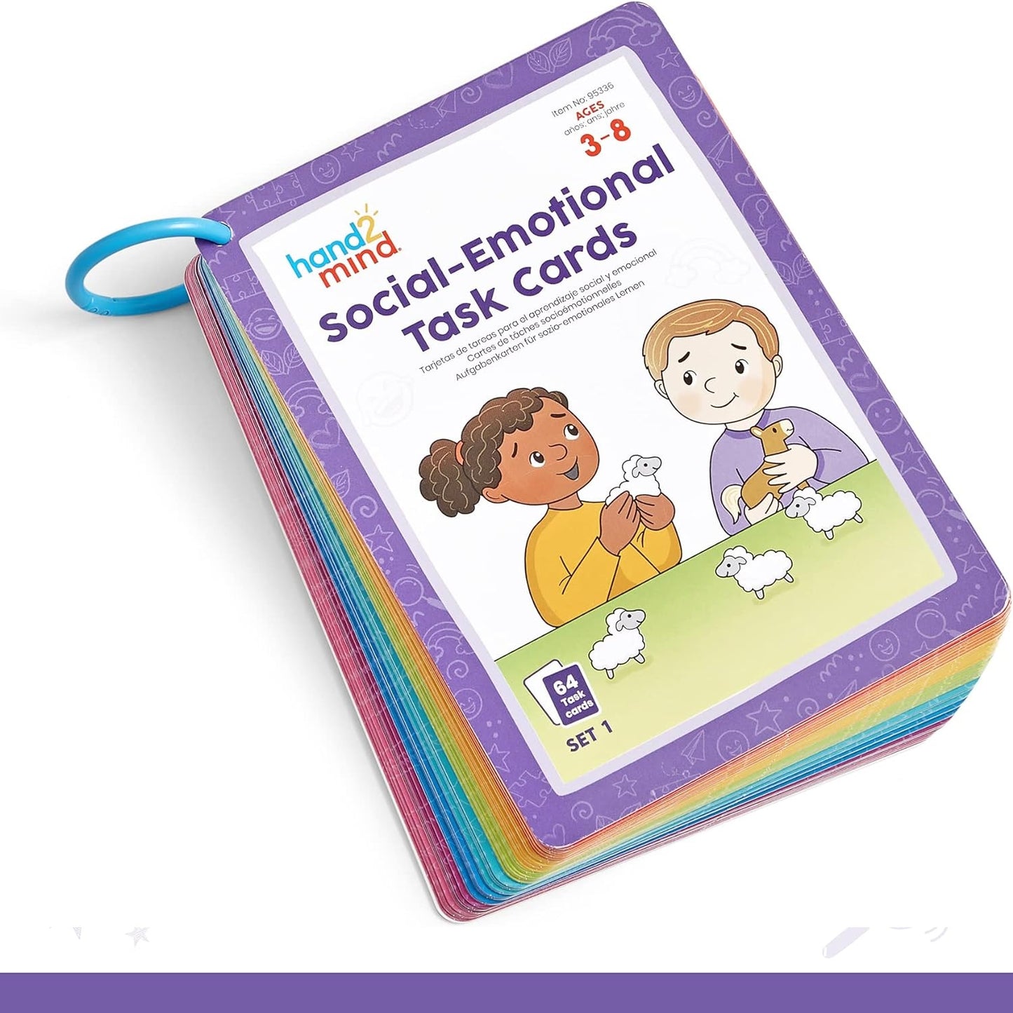 Hand2Mind Social-Emotional Task Cards 社交情緒任務卡 Age 3-5