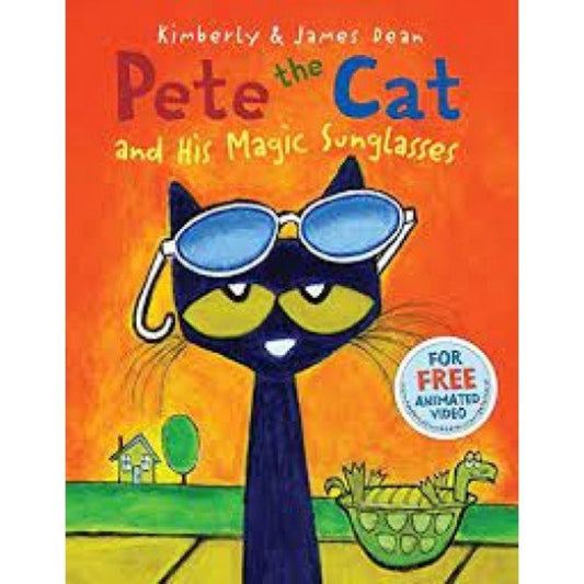 HarperCollins Pete the Cat and His Magic Sunglasses Picture Book 皮皮貓和他的神奇太陽眼鏡 英文繪本