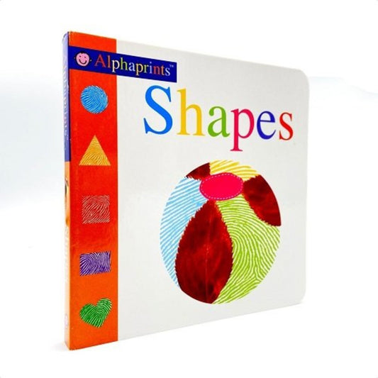 Priddy Books Alphaprints Shapes Baby Touchy Feely Board Book Alphaprints Shapes 嬰幼兒觸摸紙板書