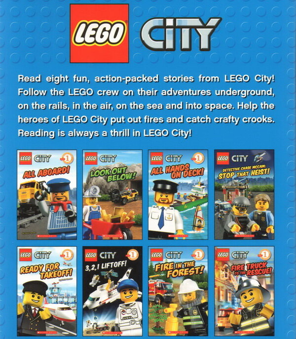 Lego City: Adventures in LEGO City 8 Books Set for Beginner Reader LEGO City: Adventures in LEGO City Boxed Set 8本套裝