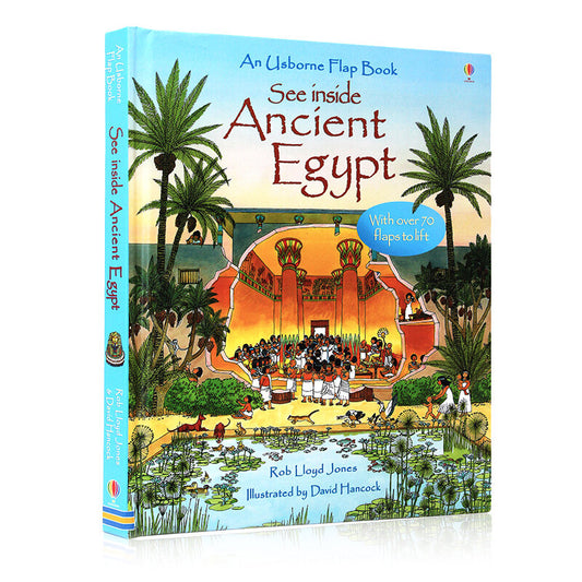 Usborne See Inside Ancient Egypt 古埃及 深入認識百科翻翻書