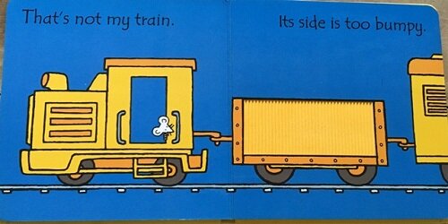 Usborne That's Not My Train Touchy-feely Board Book 那不是我的火車 觸摸書