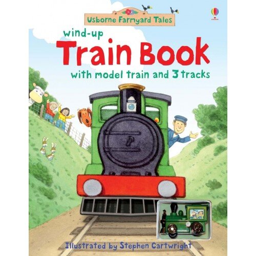 Usborne Farmyard Tales Wind-Up Train Book
