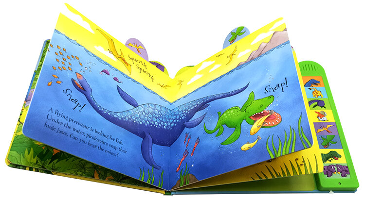 Usborne Noisy Dinosaurs Sound Book 熱鬧的恐龍發聲書