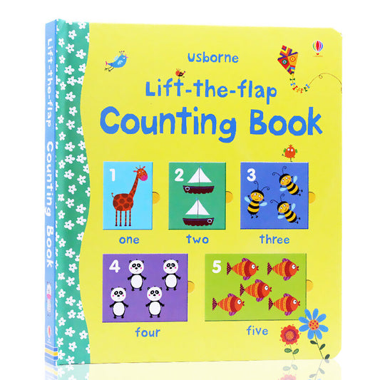 Usborne Lift-the-Flap Counting Book 數字數數 幼兒早教翻翻書