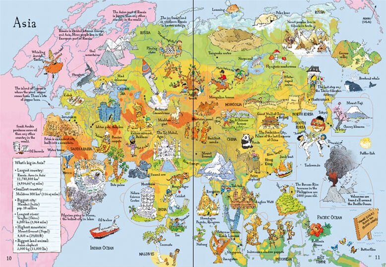 Usborne Lift-the-flap Picture Atlas Lift-the-flap Picture Atlas