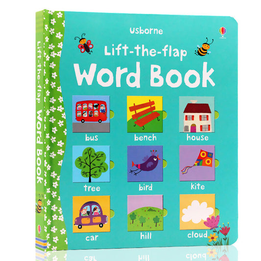 Usborne Lift-the-Flap Word Book Lift-the-Flap Word Book 英語單詞 幼兒早教翻翻書