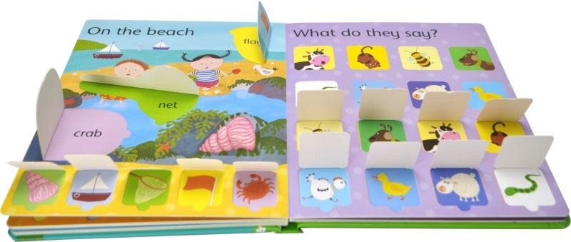 Usborne Lift-the-Flap Word Book Lift-the-Flap Word Book 英語單詞 幼兒早教翻翻書