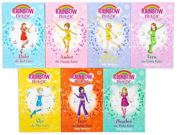 Orchard Books Rainbow Magic The Colour Fairies 7 Book Collection (Series 1)