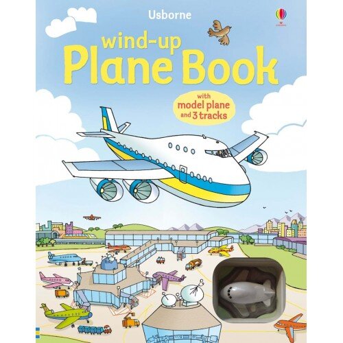 Usborne Wind-Up Plane Book Wind-Up Plane Book