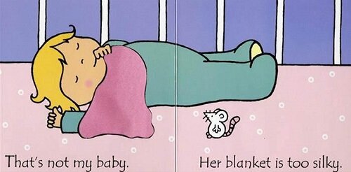 Usborne That's Not My Baby Girl Touchy-feely Board Book 那不是我的小女孩 觸摸書