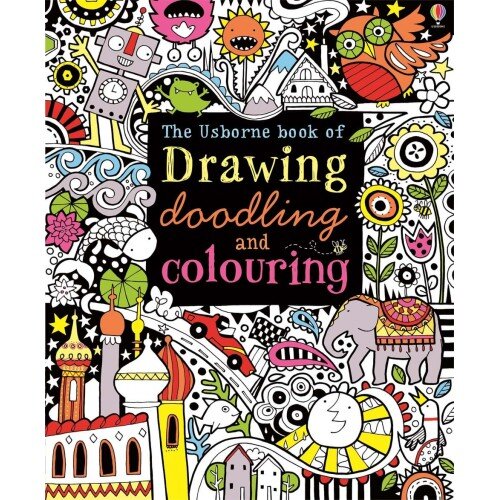Usborne Drawing Doodling And Colouring 繪畫塗鴉填色合集