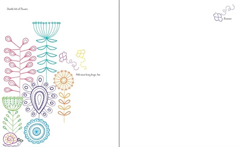Usborne Drawing Doodling And Colouring 繪畫塗鴉填色合集