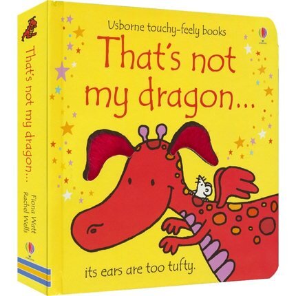 Usborne That's Not My Dragon Touchy-feely Board Book 那不是我的飛龍 觸摸書