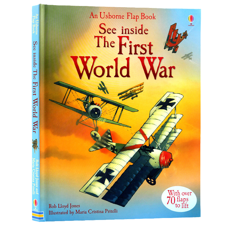 Usborne See Inside The First World War 第一次世界大戰 深入認識百科翻翻書