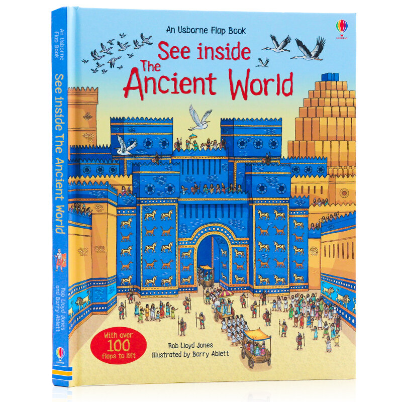 Usborne See Inside The Ancient World 古代世界 深入認識百科翻翻書