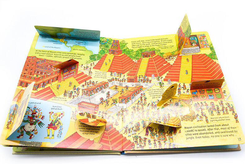 Usborne See Inside The Ancient World 古代世界 深入認識百科翻翻書