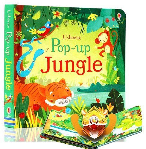 Usborne Pop-Up Jungle 森林3D立體紙板書