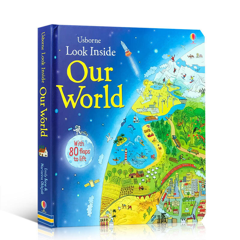 Usborne Look Inside Our World 我們的世界 揭秘系列翻翻書