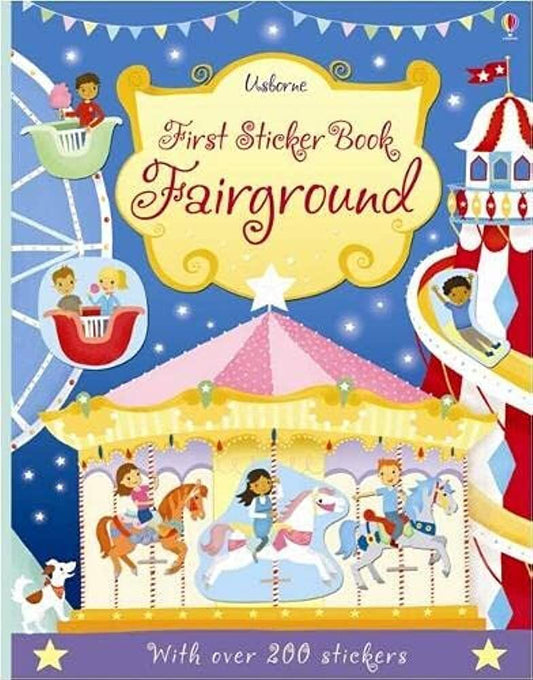 Usborne Fairyground First Sticker Book 遊樂園貼紙書