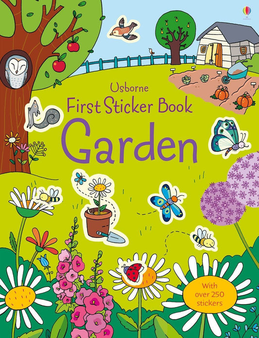 Usborne First Sticker Book Garden 花園貼紙書