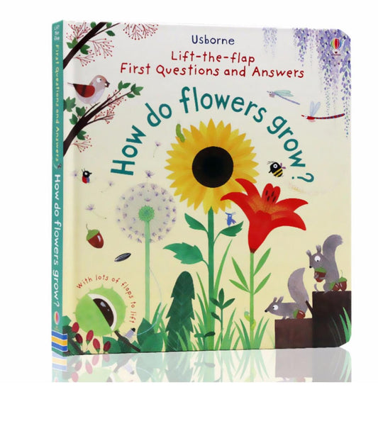 Usborne First Questions and Answers: How do flowers grow? 花朵是如何生長的? 啟蒙問答翻翻書
